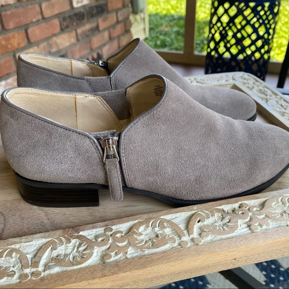 Nine West Nanshe Suede Ankle Booties - Picture 8 of 10